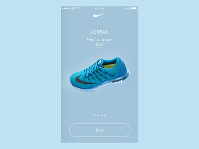 Nike Product Catalog Assets - Airmax design ui