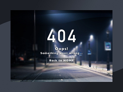 DailyUI008 / 404page