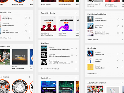 SoundCloud Discover branding identity sketch soundcloud ui visual visual design