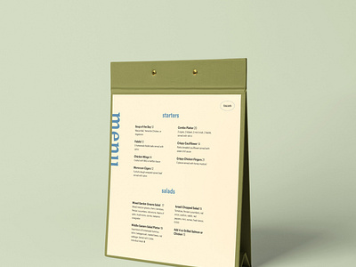 Menu Design