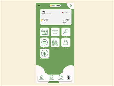 Redesign Mitra App app design design illustrator mobile app ui