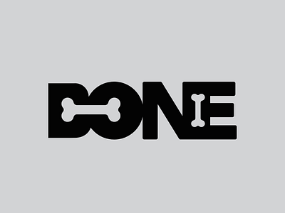 Minimal Logo for BONE branding design logo logo design minimal vector