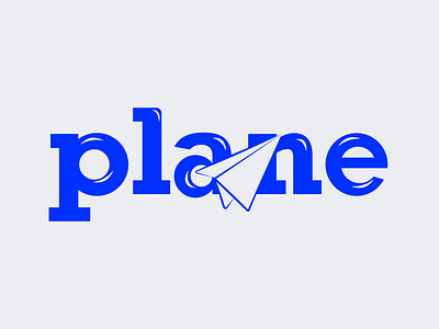 Plane Logo Idea branding design illustration logo logo design plane logo