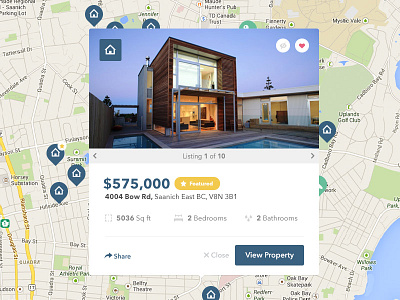 Realtii Search listings maps modals real estate