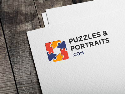 Logo design project for Photography Website concept design graphicdesign logo photography portrait puzzle videography