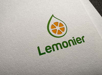 Logo design project for Lemonier apparel company branding concept design graphicdesign hand wash lemon logo
