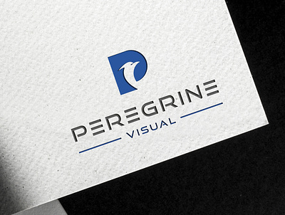 Logo design project for Peregrine branding clean concept custom font design graphicdesign logo unique