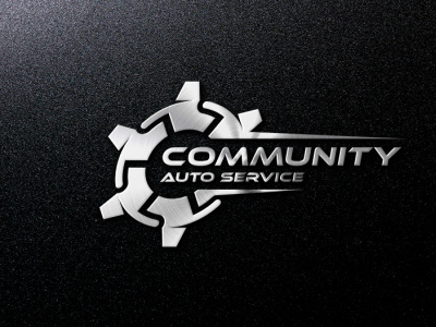 Logo design project for Automotive Service Center automotive branding center community concept design graphicdesign logo service unique