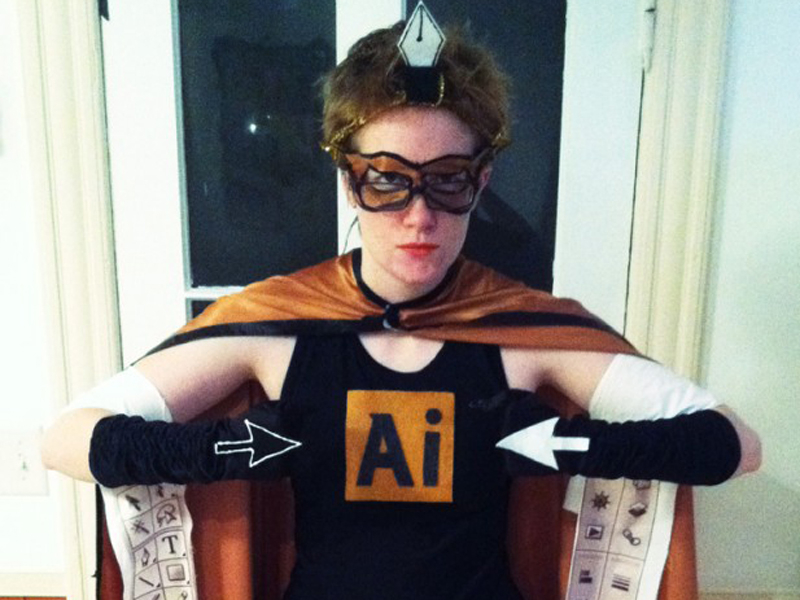 Adobe Illustrator Costume by Molly McLeod on Dribbble