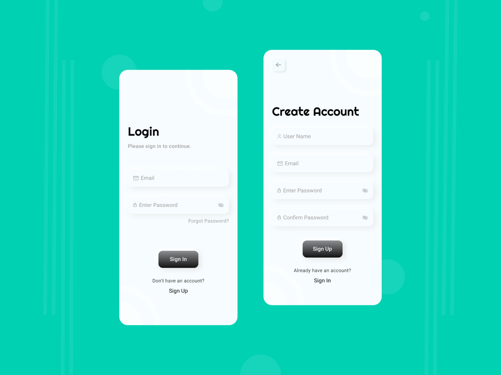 Login/Sign up by Sadia Dina on Dribbble