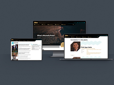 Mustafa Prize | Ui/Ux Design