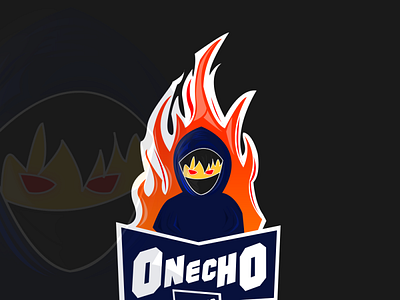 Gaming Logo OneCho Pleys design illustration inkscape logo