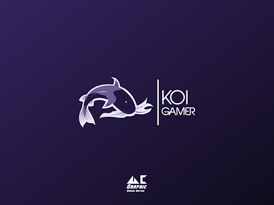 KOI gamer concept design illustration inkscape typography