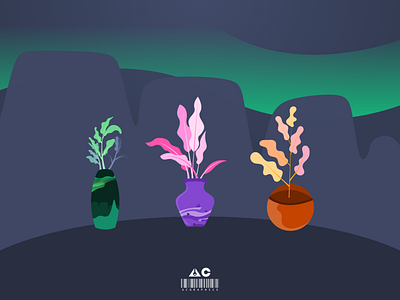 Daily Plants (1/10) design illustration inkscape