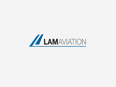 Lam Aviation aviation branding business creative design logo logo design modern sans serif