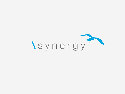\synergy branding business communication corporate creative design ideas investing logo logo design modern sans serif