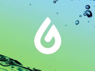 Genetics Logo branding design drop droplet genetics logo science type form water