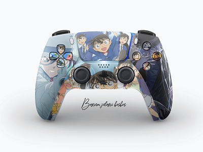 CONAN PlayStation 5 anime art design illustration illustrator logo playstation typography ui ux vector