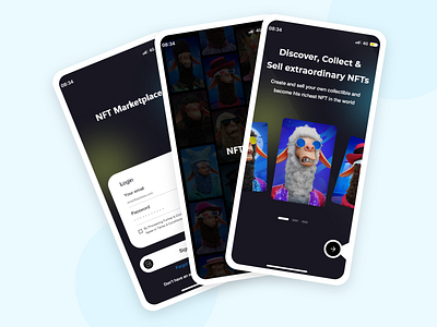 NFT Marketplace - Mobile App