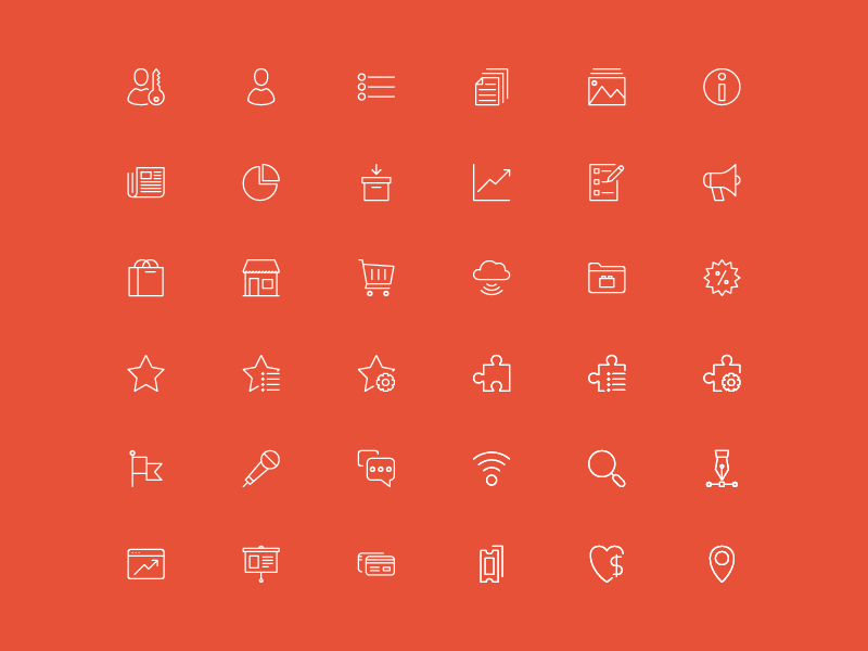 Starteed Dashboard Icons