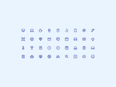 Tiny Insane Icons - Free download ai free freebies icon set icons insane pictograms sketch tiny icons