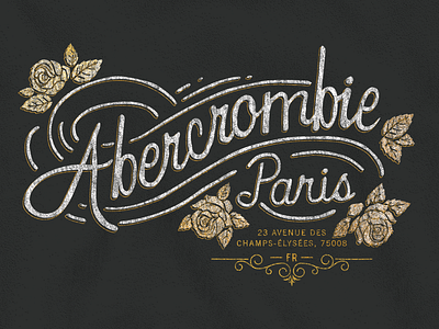 Abercrombie Paris abercrombie apperal fashion fitch france logo paris rose shirt type