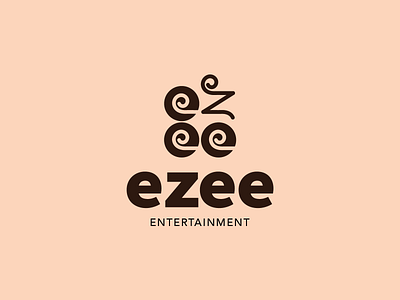 01 Ezee branding design flat illustrator logo minimal typography