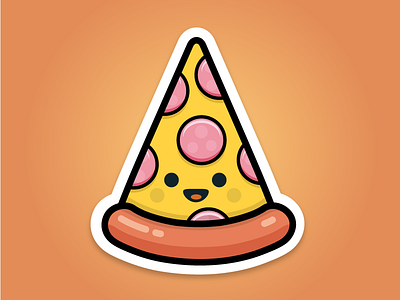 Pizza Sticker