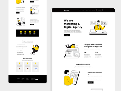 Marketing and Digital Agency- Landing page