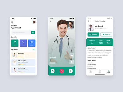 Doctor Appointment App 2020 trend app app ui branding concept creative dailyui design doctor app doctor appointment mobile app mobile app design mobile ui ui uidesign uiux