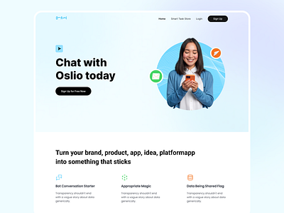 Landing Page creative design landing page support ui ui design uiux website