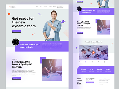 Landing page