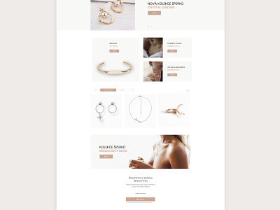 Jewelry online store design