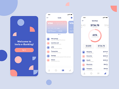 Online Banking — Mobile App by Valeriia Cherpak on Dribbble