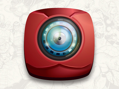 Camera Icon // Iron Man (Marvel Inspired) heroes icon icons ironman marvel marvel icons superheroes
