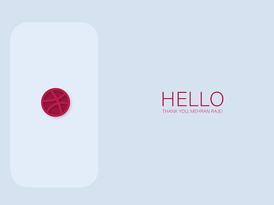 Hello dribbble