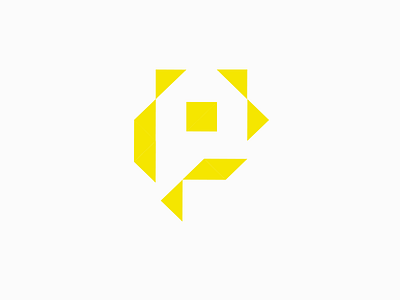 Shapes geometric p triangle yellow