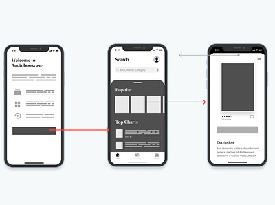 Onboarding app audiobook ios mobile mobile app ux