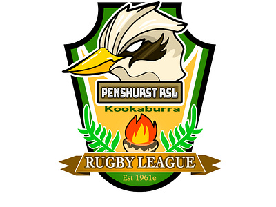 Penshurst RSL Kookaburra Mascot Logo