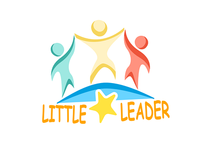 Little Leader Logo Design branding kid logo vector