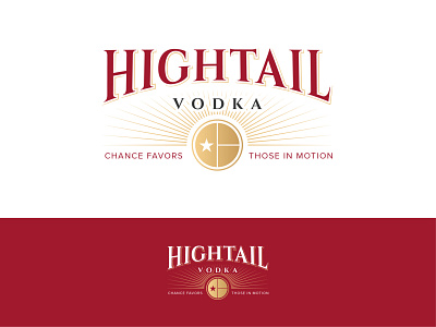 Hightail Vodka - Logo Design