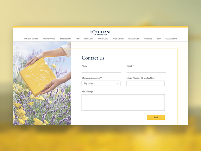 Contact us (L'OCCITANE)