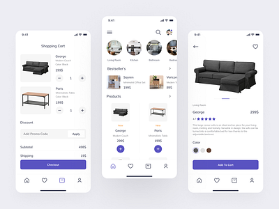 Furniture Store - Mobile App