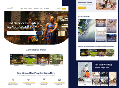 Zim Wedding Redesign app design event minimal planning ui uiux ux wedding