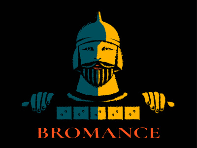 One for all and all for one art artwork bromance defender design illustration knight vector warrior