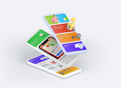 SwipeCredit Website | Responsive Design 3d bank broker credit design graphic design website