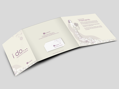 Wedding Trifold brochure