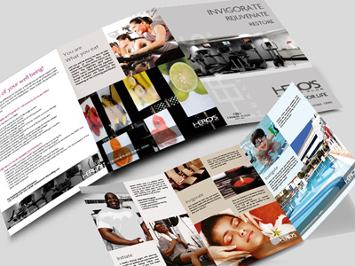 Heroes  health club trifold