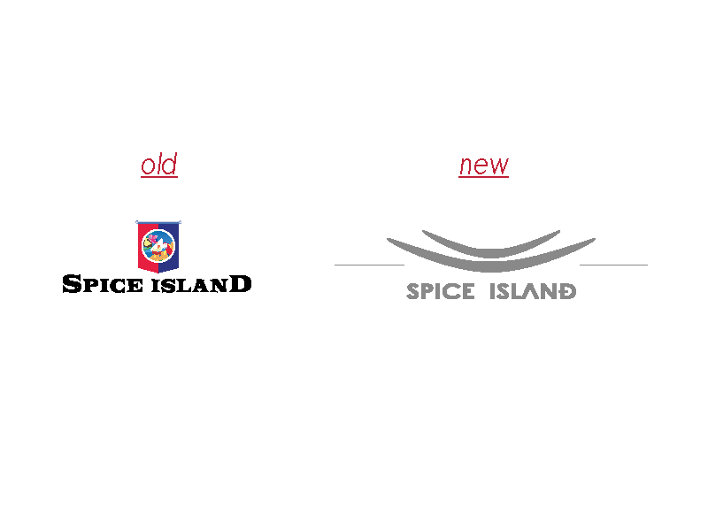 Rebranding Spice Island Logo logo minimalistic pestle and mortar re branding restaurant simple spices