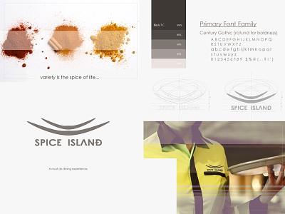 Rebranding Spice Island (finished project) art direction logo re branding